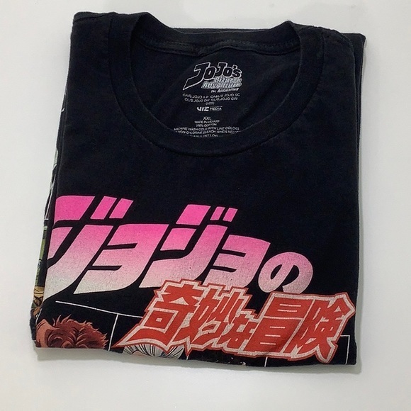 Jojo’s Bizarre Adventure the animation large front logo t shirt size XXL - Picture 7 of 8